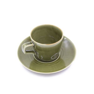 Kihara Green Porcelain Cup